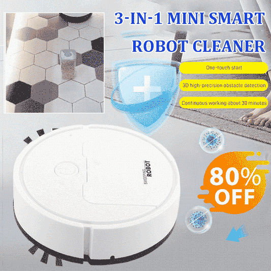 RoboClean™ - Vacuum Robot (75% DISCOUNT)