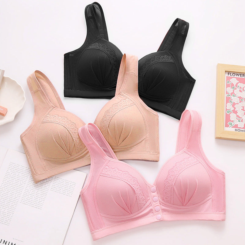 Bravora™ - Front Closure Breathable Cotton Bra (1+1 FREE)