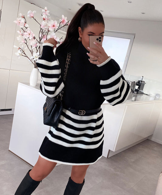 Knit Dress Margarethe Black